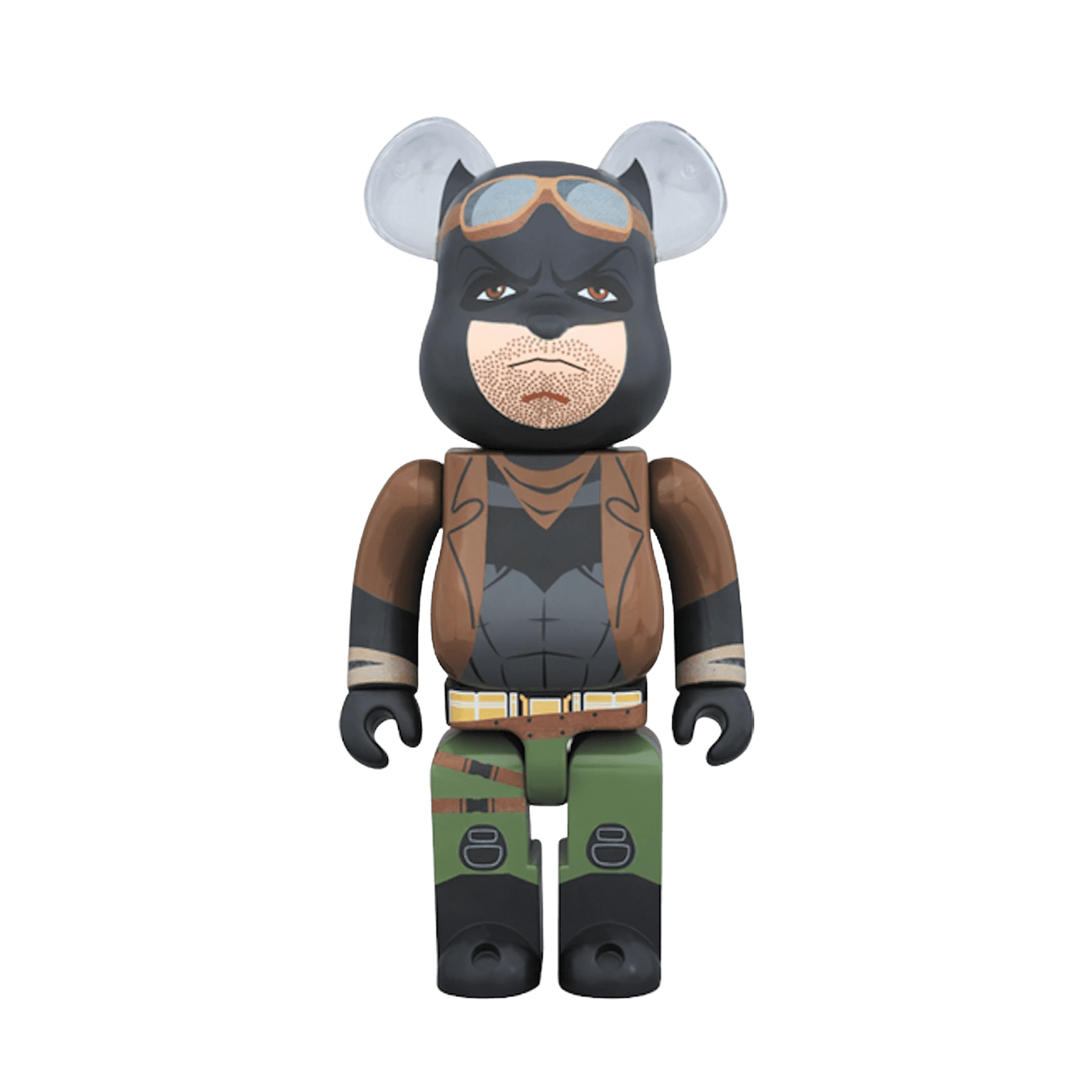 Bearbrick Knightmare Batman 400% 'Brown' — Front View