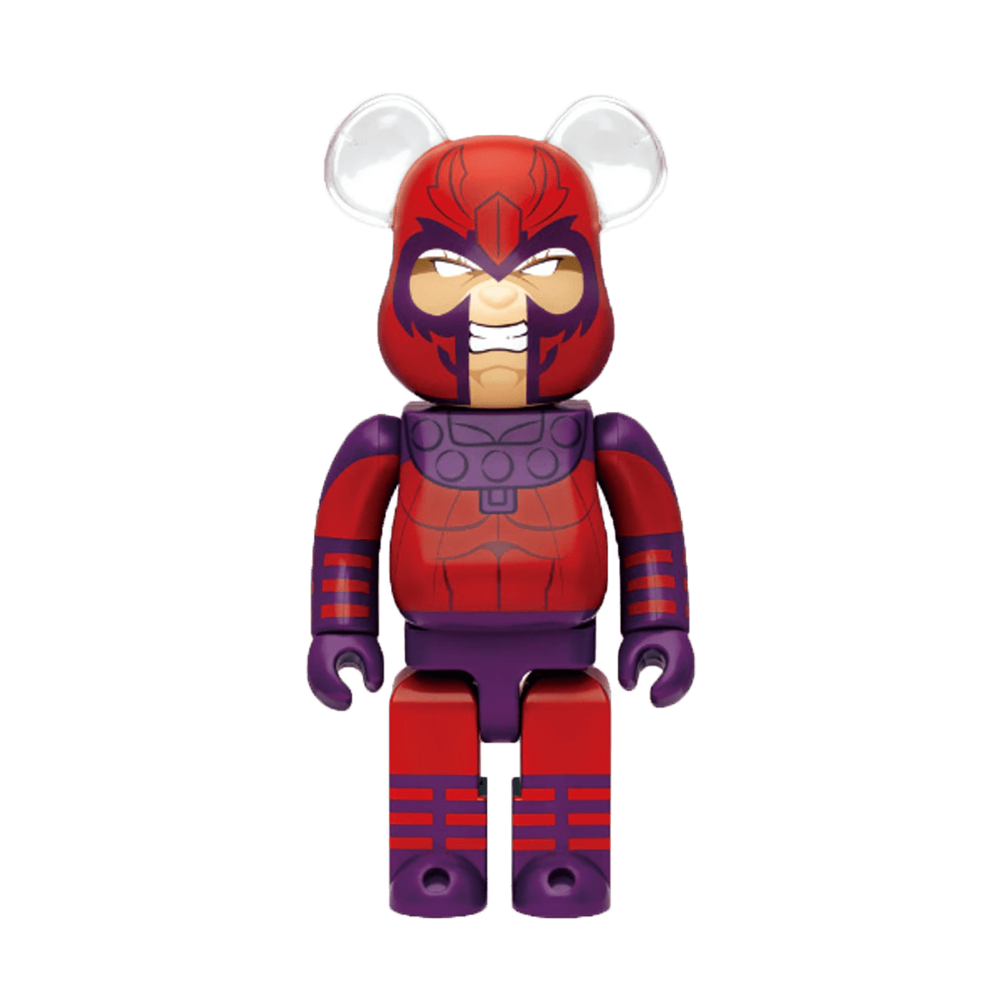 Bearbrick x Marvel X-Men Happy Lottery Magneto 400% — Front View