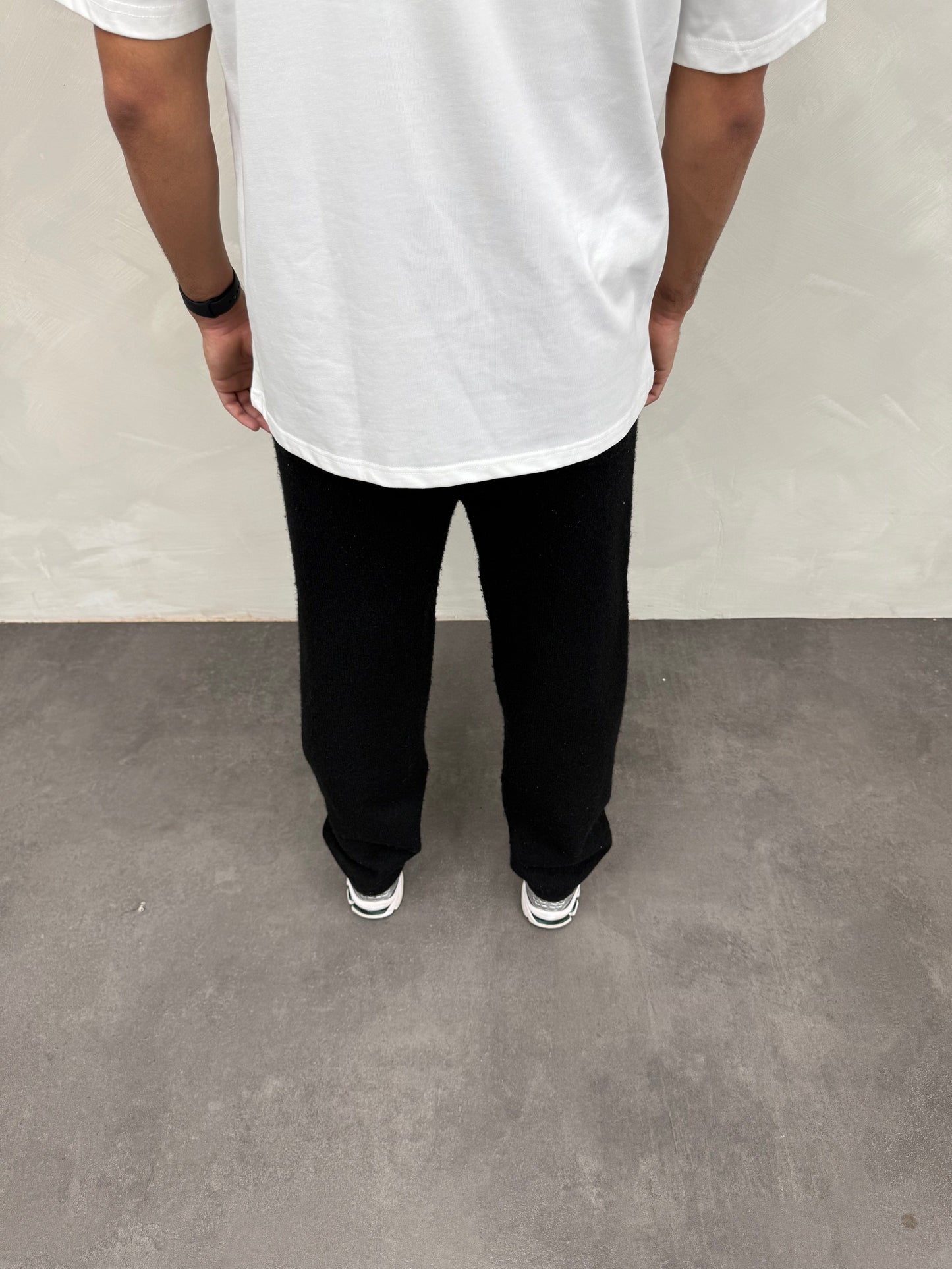 Cardair CD Logo Knit Joggers - Black — S — Top View