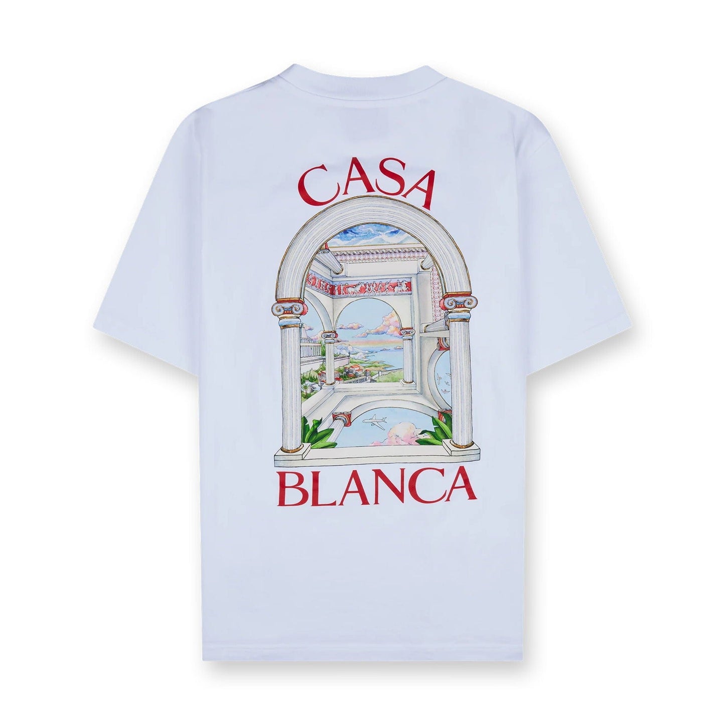Casablanca Le Passage T-Shirt 'White' — XXS — Side View