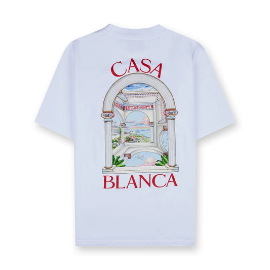 Casablanca Le Passage T-Shirt 'White' — XXS — Side View
