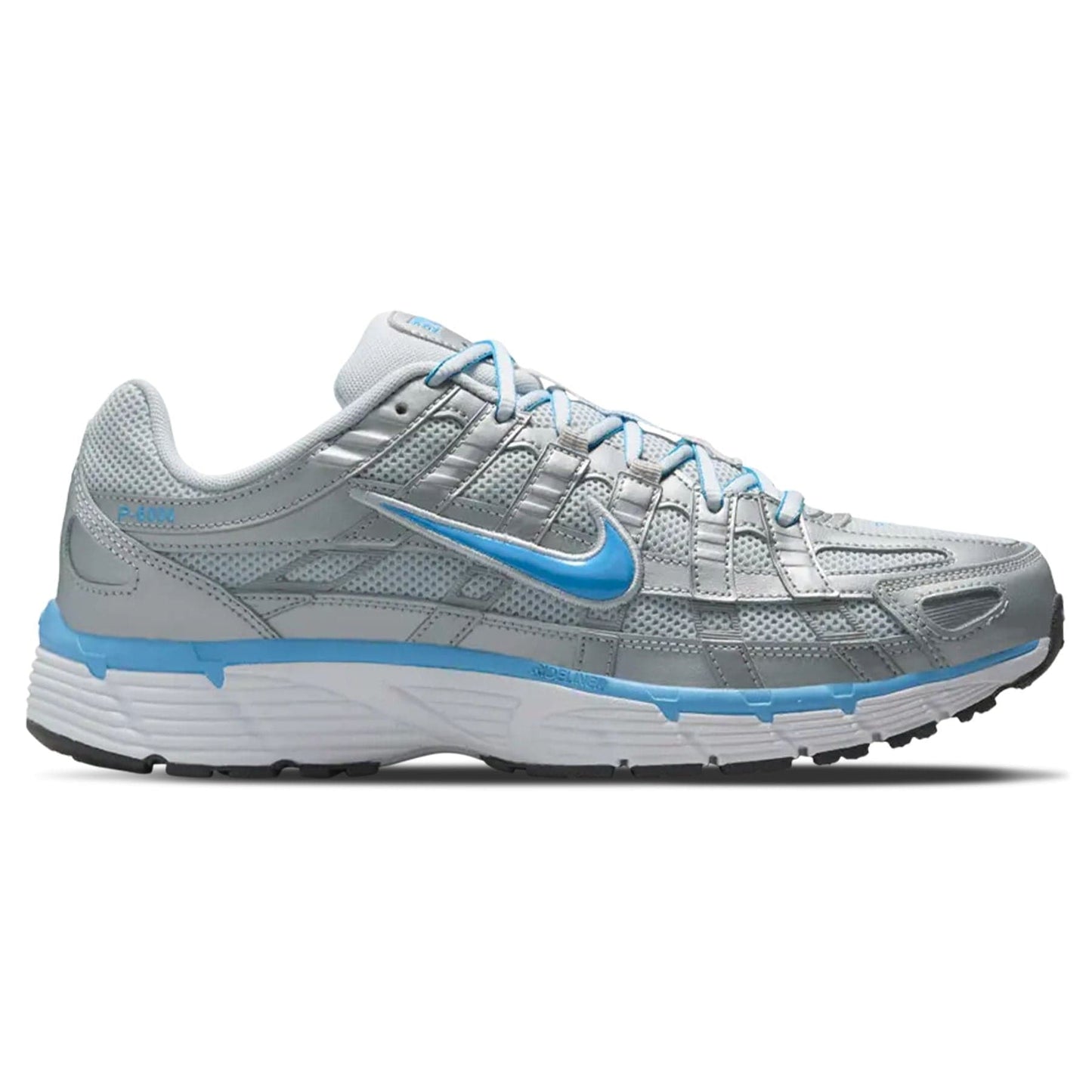 Nike P-6000 'Metallic Platinum University Blue' — UK 3 | EU 35.5 | US 3.5 — Side View