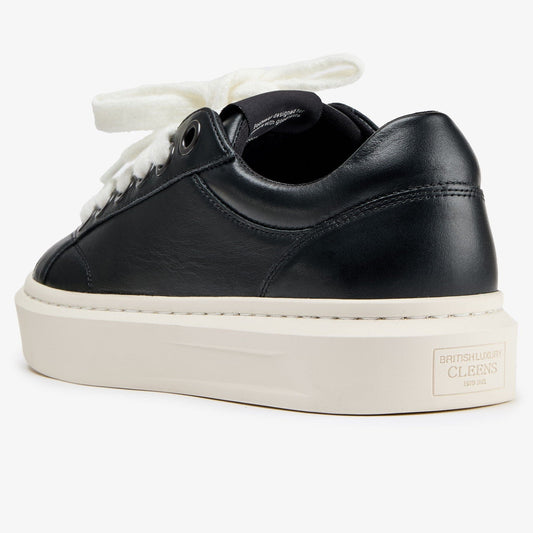 Cleens Ace 'Noir' — UK 3 | EU 37 | US 4 — Side View