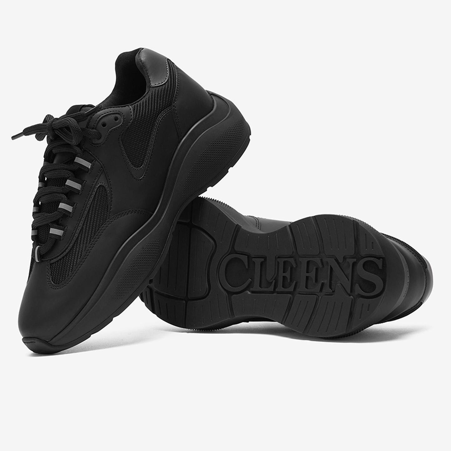 Cleens Podium 'Black Mono' — UK 3 | EU 37 | US 4 — Lifestyle View