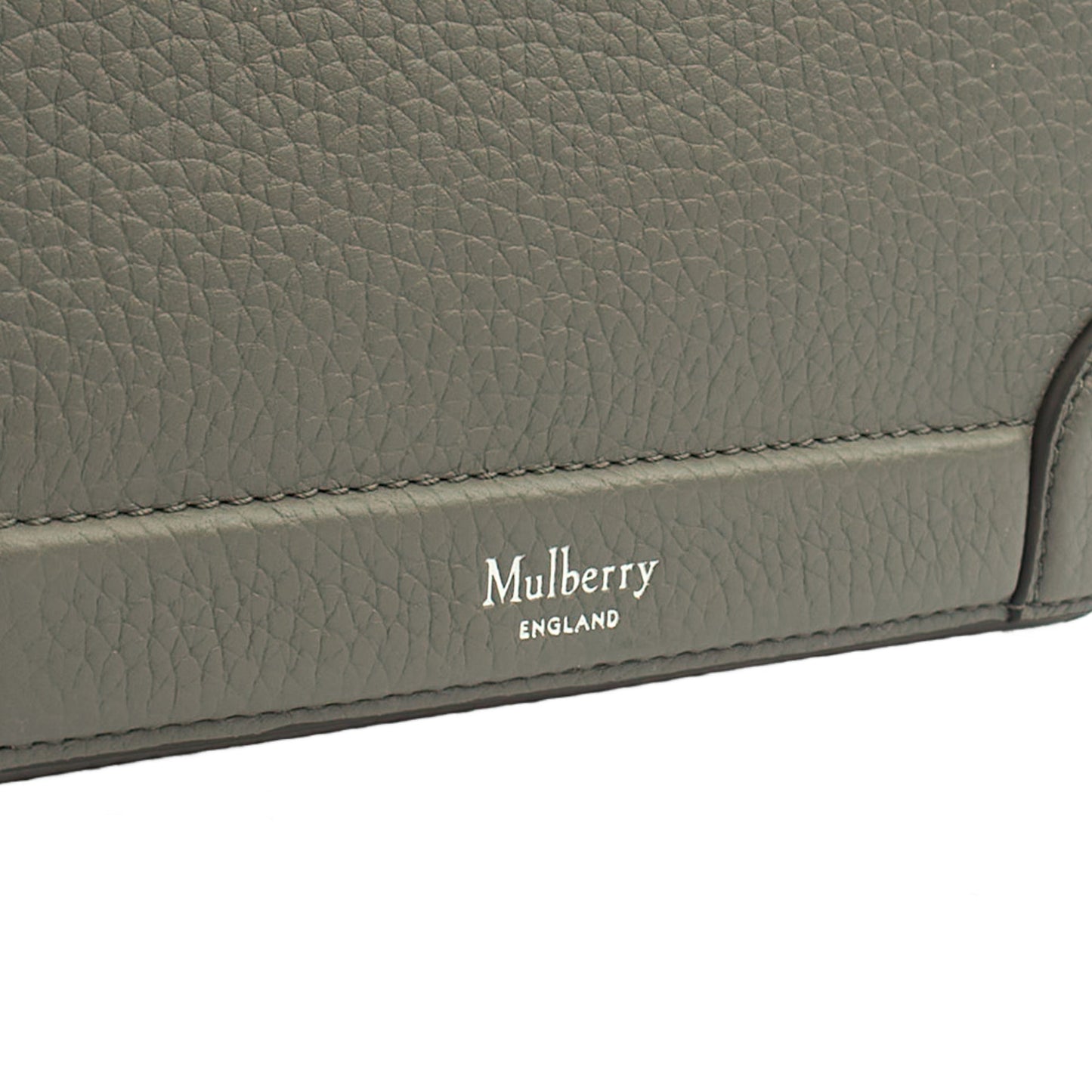 Mulberry Cross Body Belgrave - Crossbody Messenger in Charcoal Grey, Leather — Alternate View 18