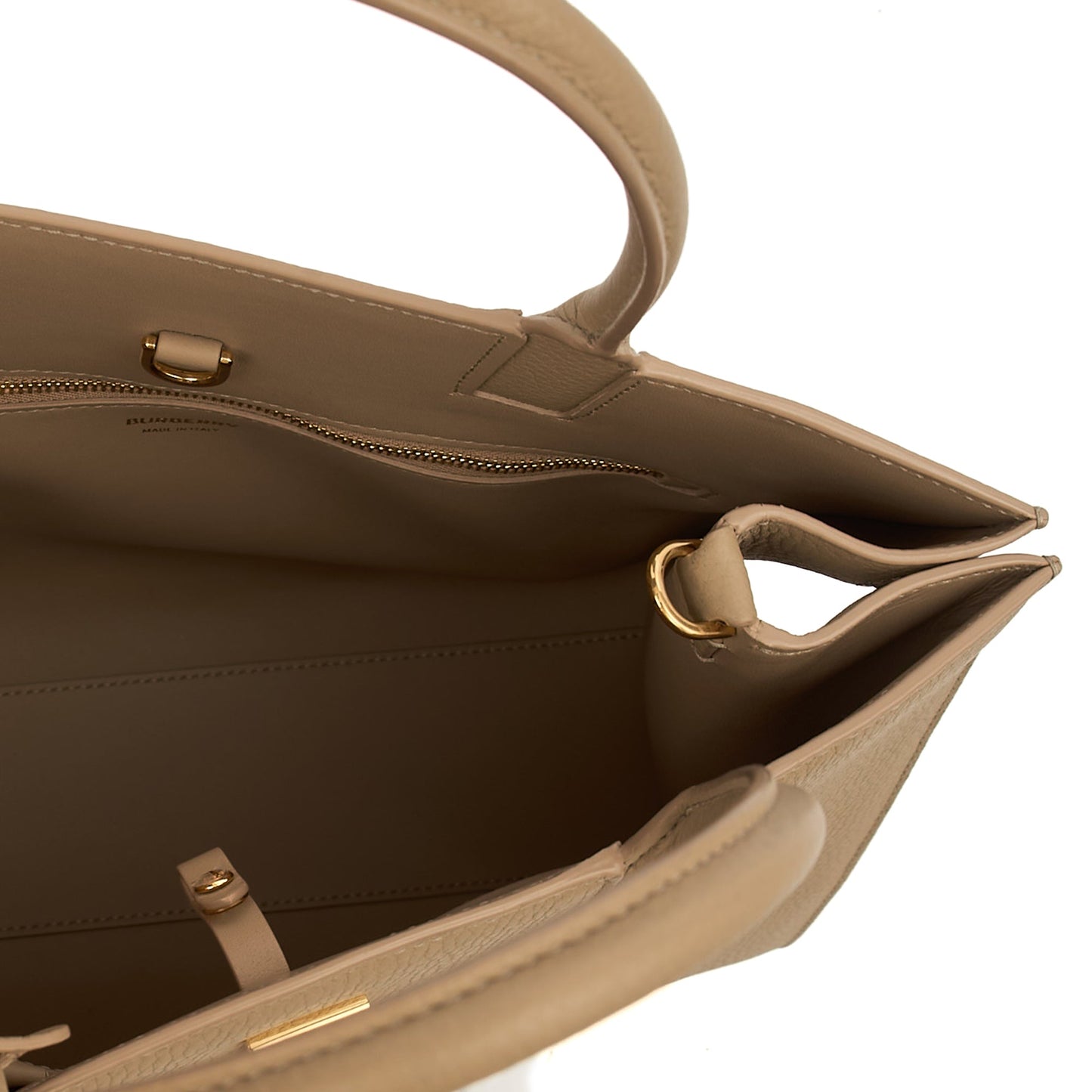 Burberry Tote Frances Tote in Neutral, Leather — Alternate View 14