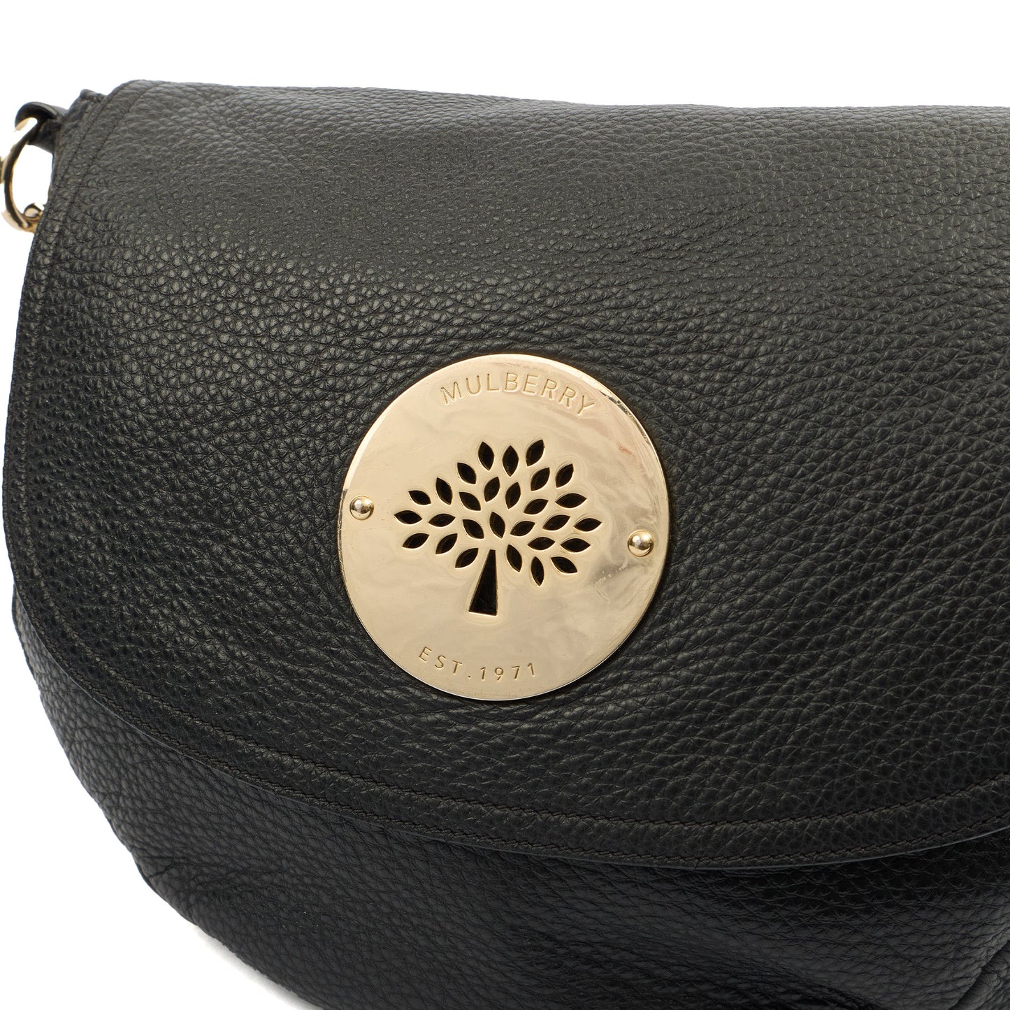 Mulberry Satchel Daria Satchel in Black, Leather — Alternate View 12