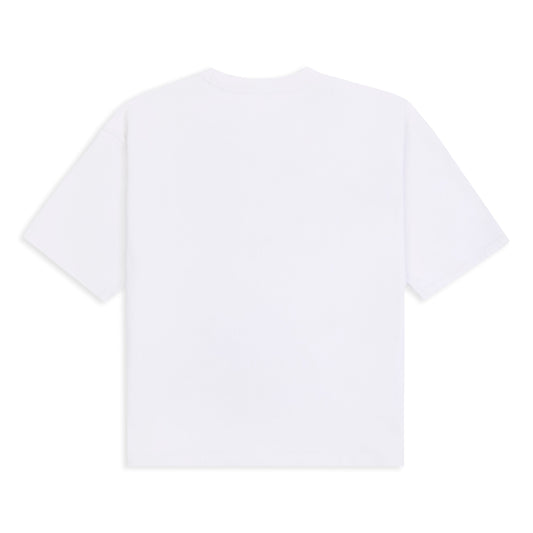 Samuel Bailey White Design Dept Tee — S — Side View
