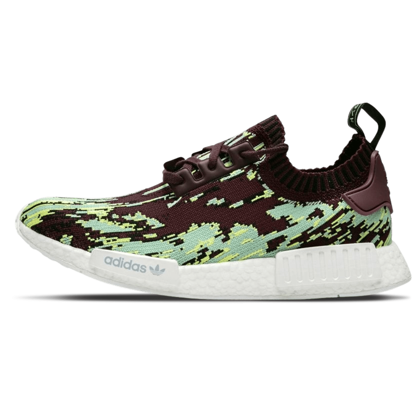 Sneakersnstuff x adidas NMD_R1 Primeknit 'Datamosh 2.0' — UK 3.5 | EU 36 | US 4 — Front View