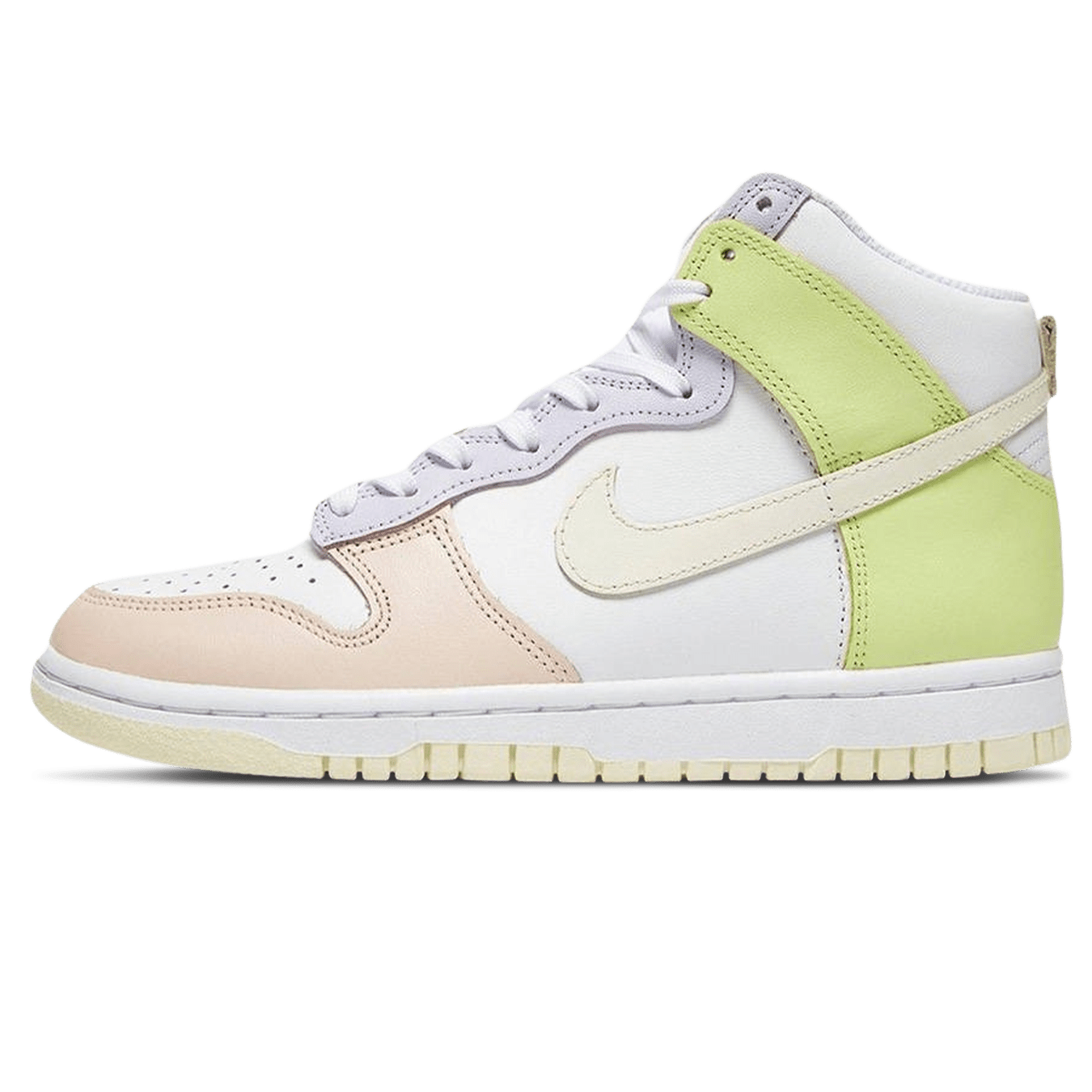 Nike Dunk High Wmns 'Lemon Twist — UK 2.5 | EU 35.5 | US 5 — Front View