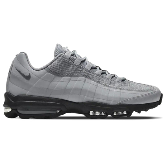 Nike Air Max 95 Ultra Essential 'Grey Black' — UK 3 | EU 35.5 | US 3.5 — Side View