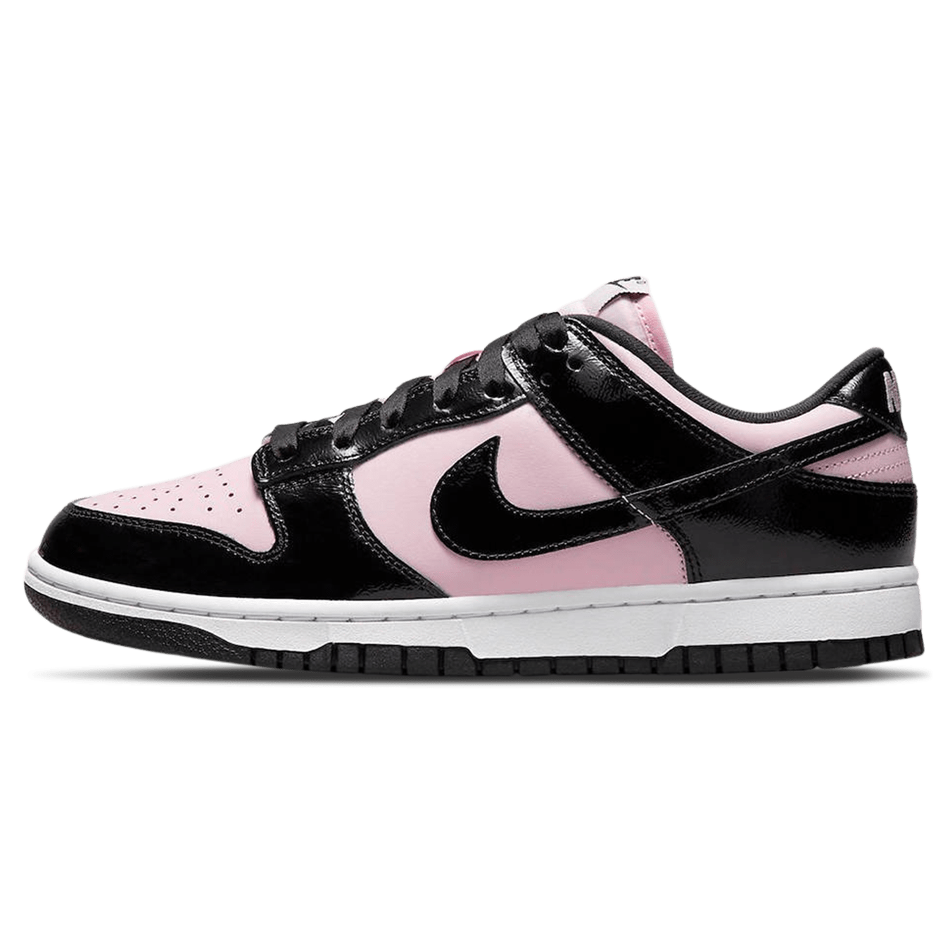Nike Dunk Low Wmns 'Pink Foam Black' — UK 2.5 | EU 35.5 | US 5 — Front View