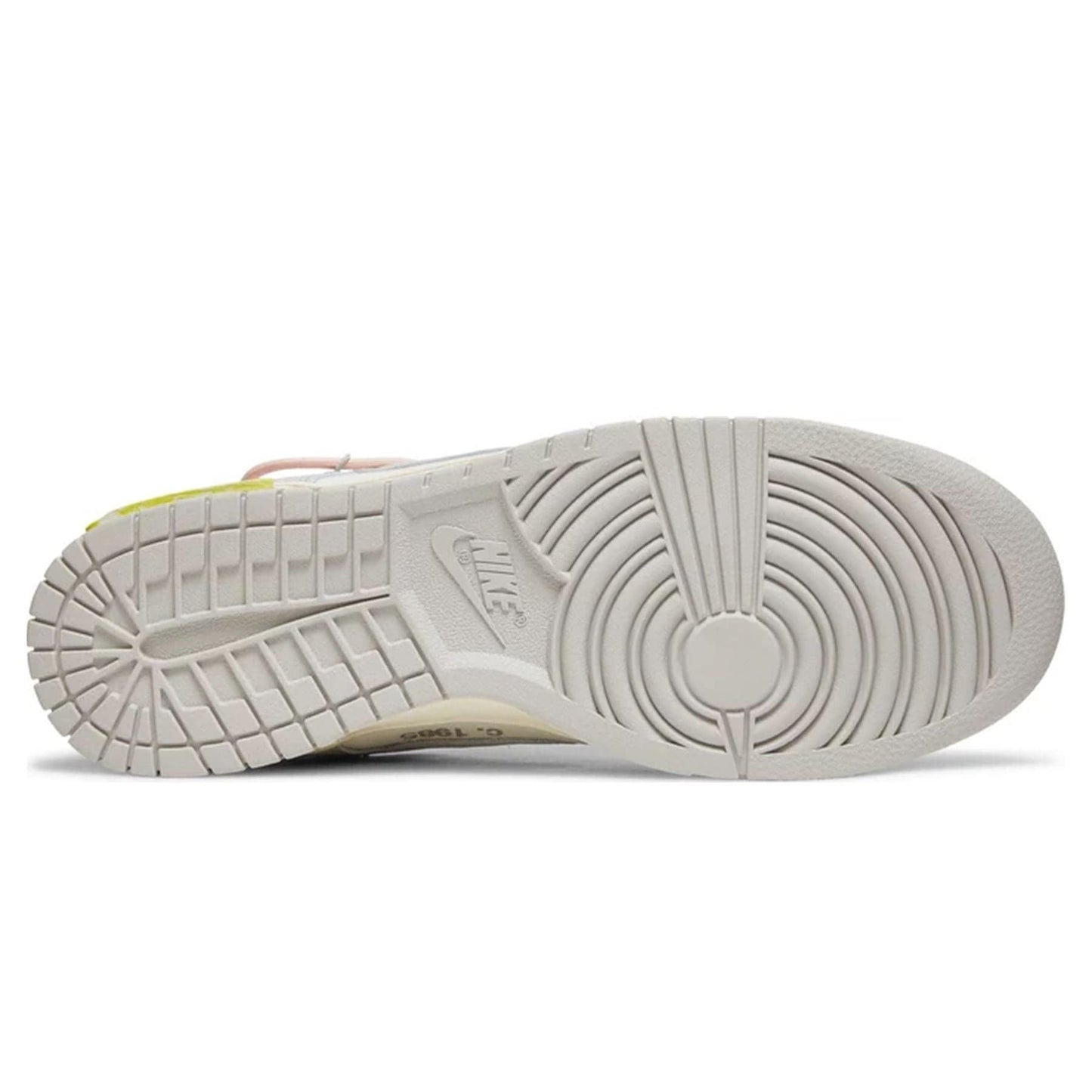 Off-White x Nike Dunk Low 'Lot 24 of 50' — UK 3 | EU 35.5 | US 3.5 — Detail View