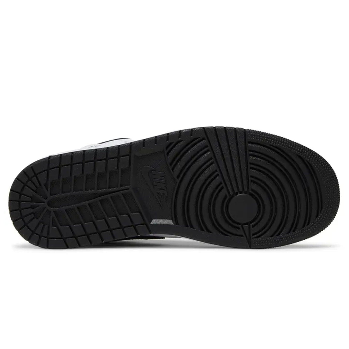 Air Jordan 1 Mid 'White Black' — UK 3 | EU 35.5 | US 3.5 — Detail View