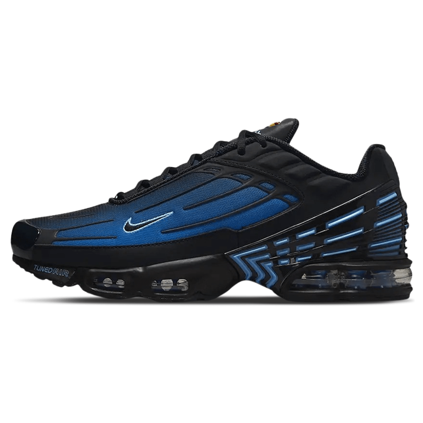 Nike Air Max Plus 3 'Black Racer Blue Gradient' — UK 3 | EU 35.5 | US 3.5 — Front View