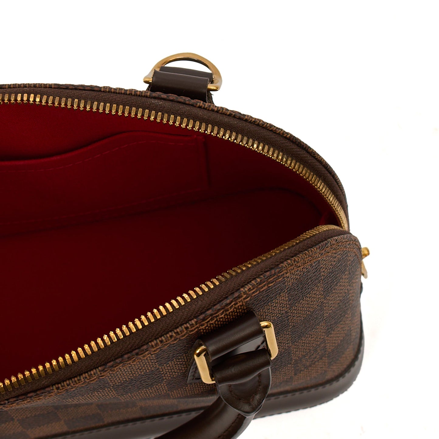 Louis Vuitton Top Handle Alma BB in Damier Geant, Canvas — Alternate View 7