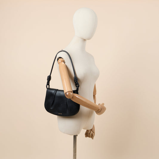 Loewe Shoulder Bag Paseo - Small in Black, invalid — Side View
