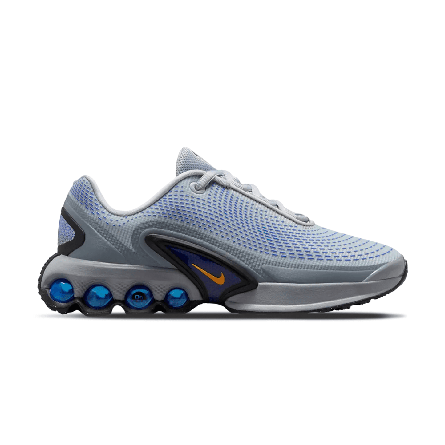 Nike Air Max DN GS 'Wolf Grey Hyper Royal' — UK 13.5 | EU 32 | US 1Y — Side View