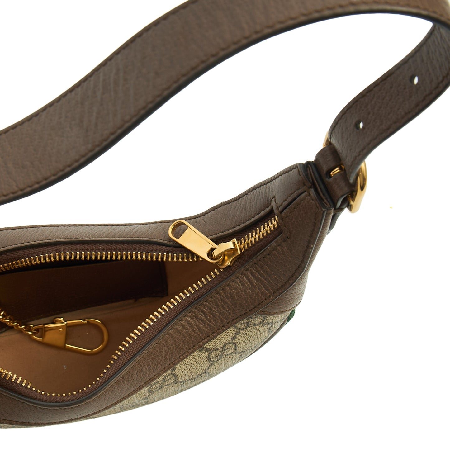 Gucci Shoulder Bag Ophidia mini GG in GG Supreme, Leather — Alternate View 21
