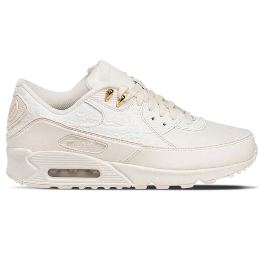 Slawn x Nike Air Max 90 'Sail' — UK 3 | EU 35.5 | US 3.5 — Side View