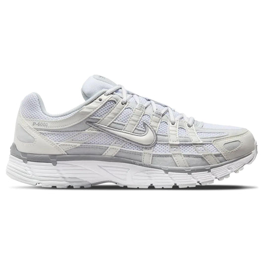 Nike P-6000 Wmns 'Metallic Summit White' — UK 2.5 | EU 35.5 | US 5 — Side View