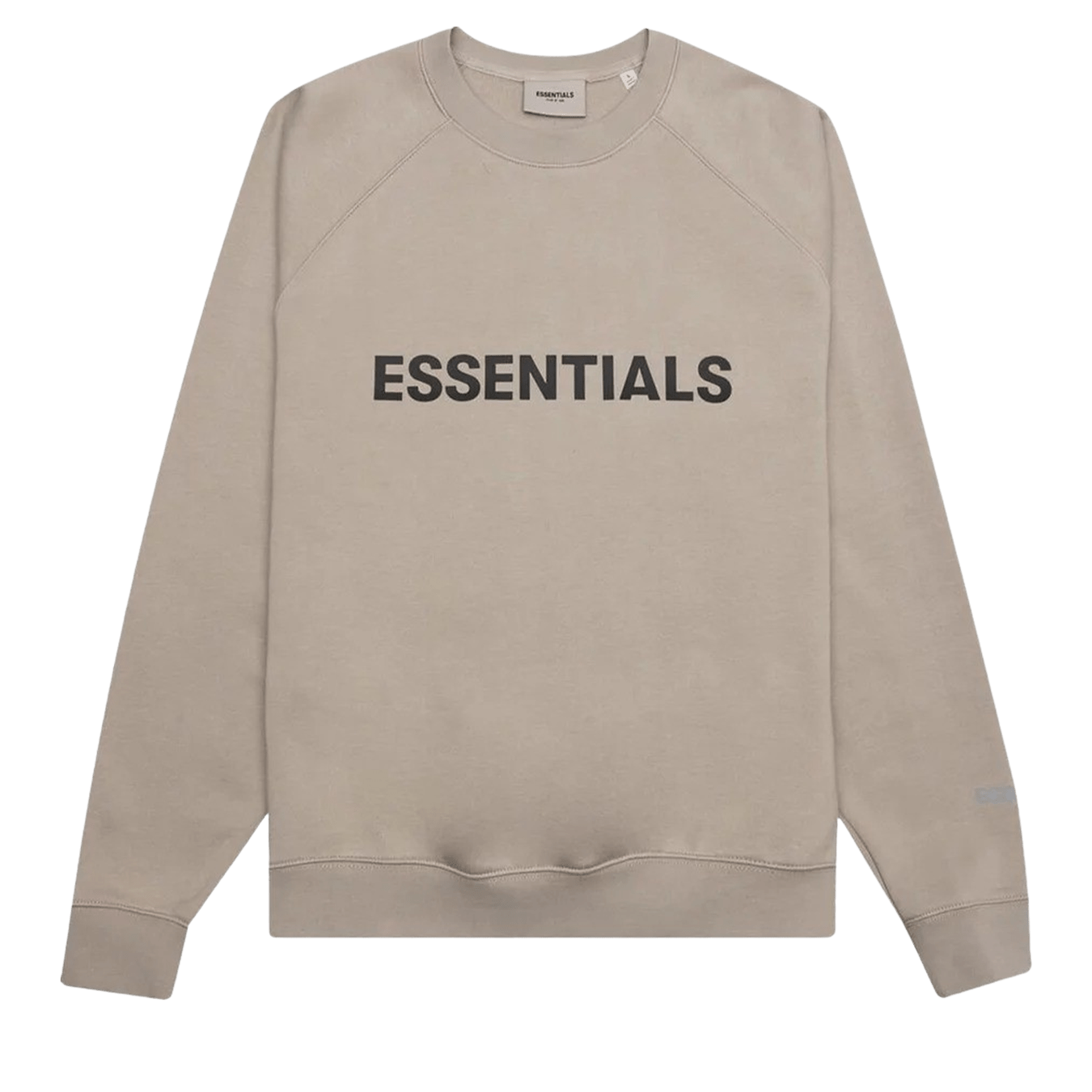 Fear of God Essentials Crewneck Sweatshirt 'Sage' — XXS — Front View
