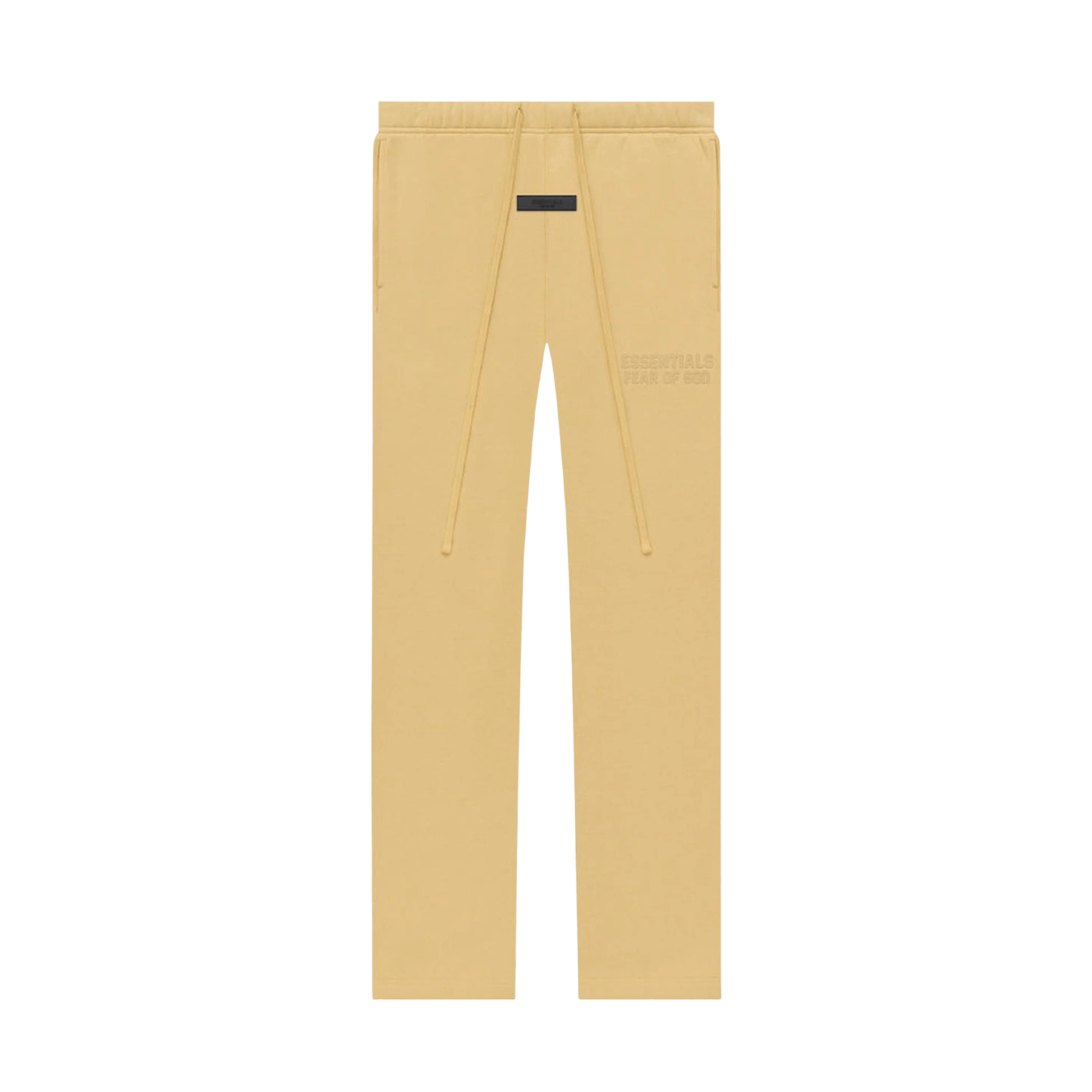Fear of God Essentials Relaxed Sweatpant 'Light Tuscan' — XXS — Front View