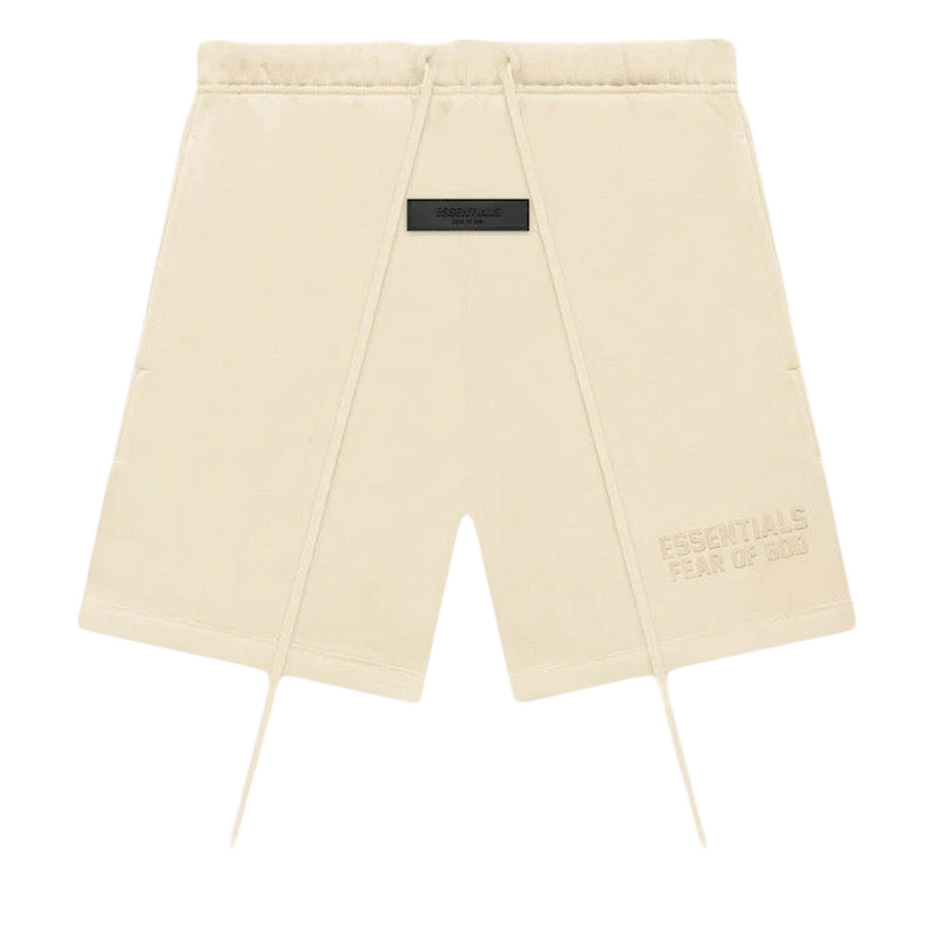Fear of God Essentials Shorts 'Egg Shell' — XXS — Front View
