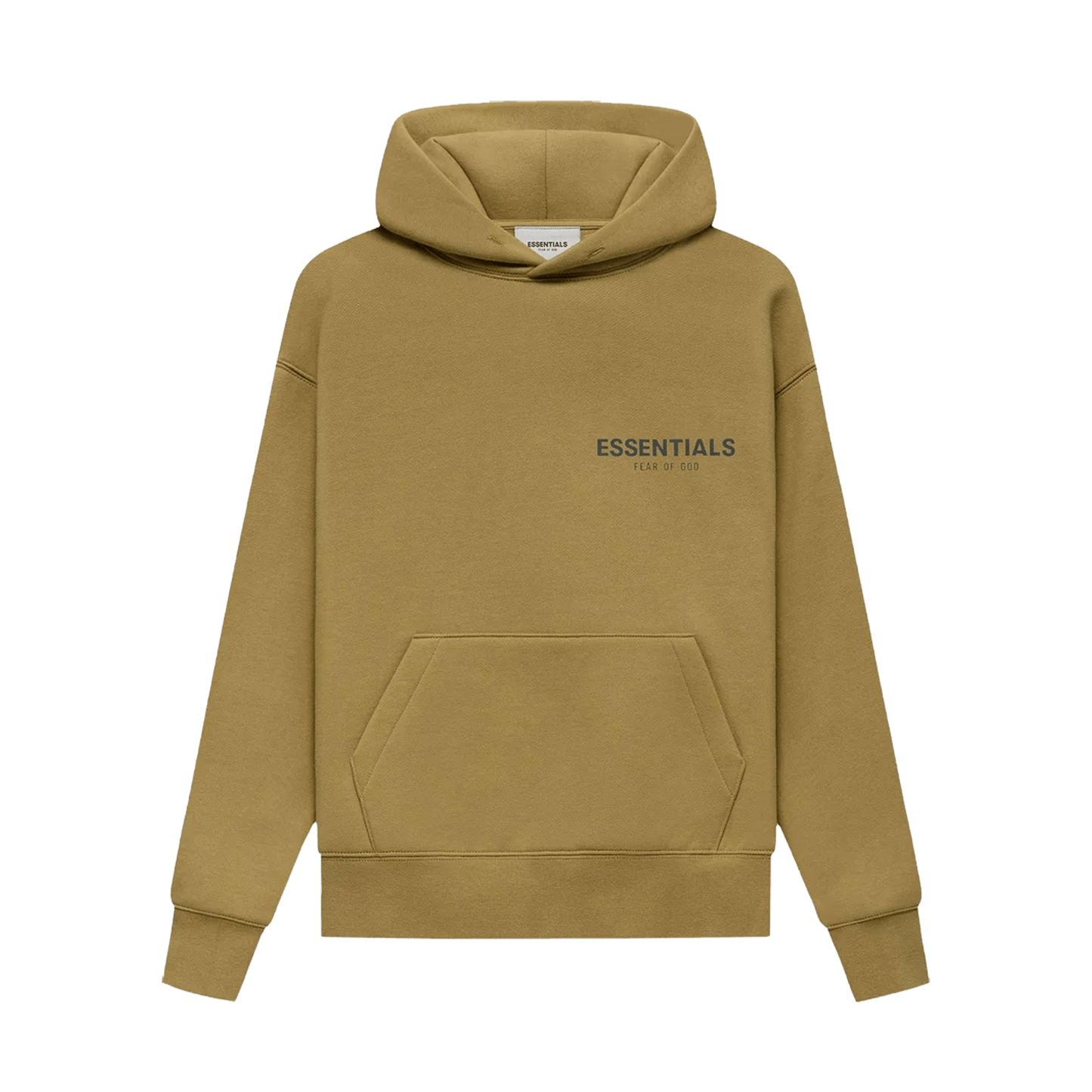 Fear of God Essentials Kids Pullover Hoodie 'Amber' — XXS - 2/3 — Front View