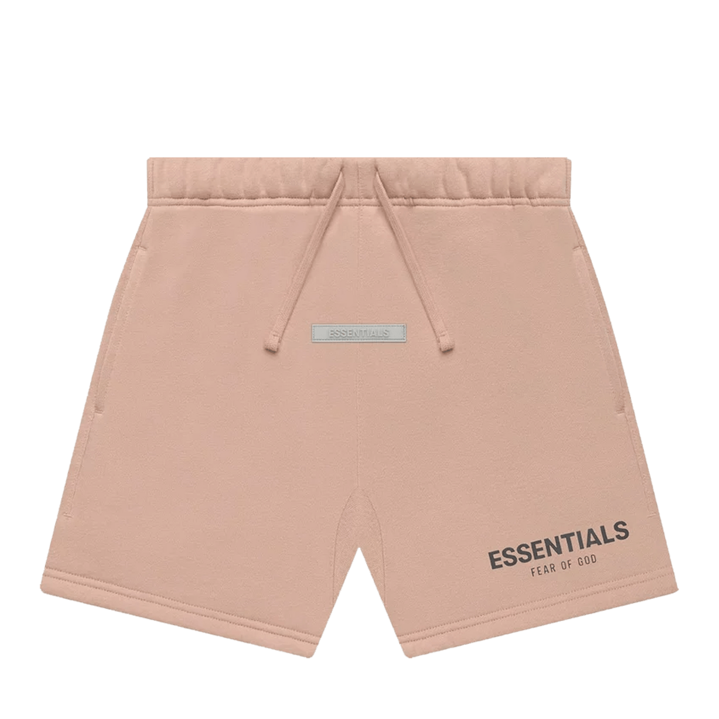Fear of God Essentials Kids Sweatshort 'Matte Blush' — XXS - 2/3 — Front View