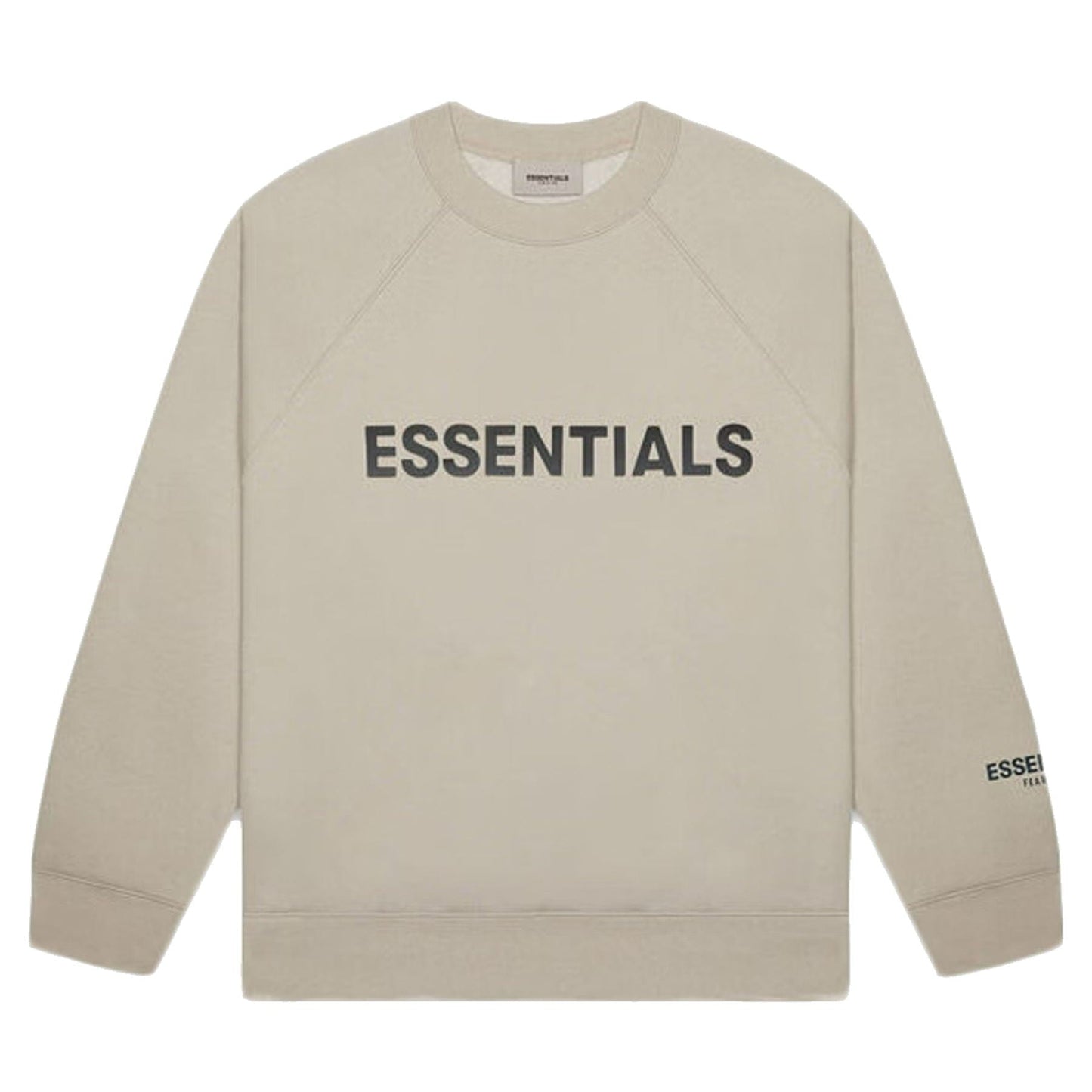 Fear of God Essentials Pull-Over Crewneck ' String' — XXS — Front View