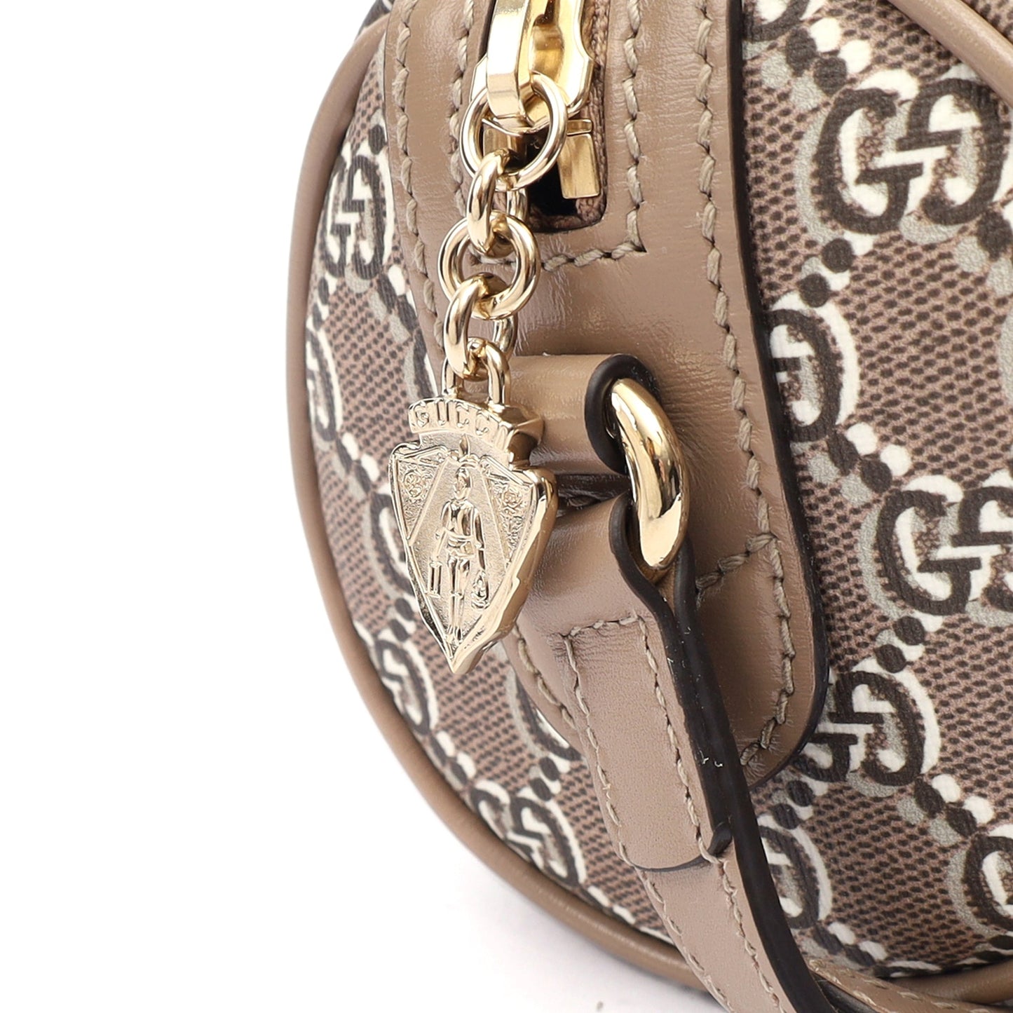 Gucci Cross Body Shoulder Bag in GG Supreme, Leather — Lifestyle View