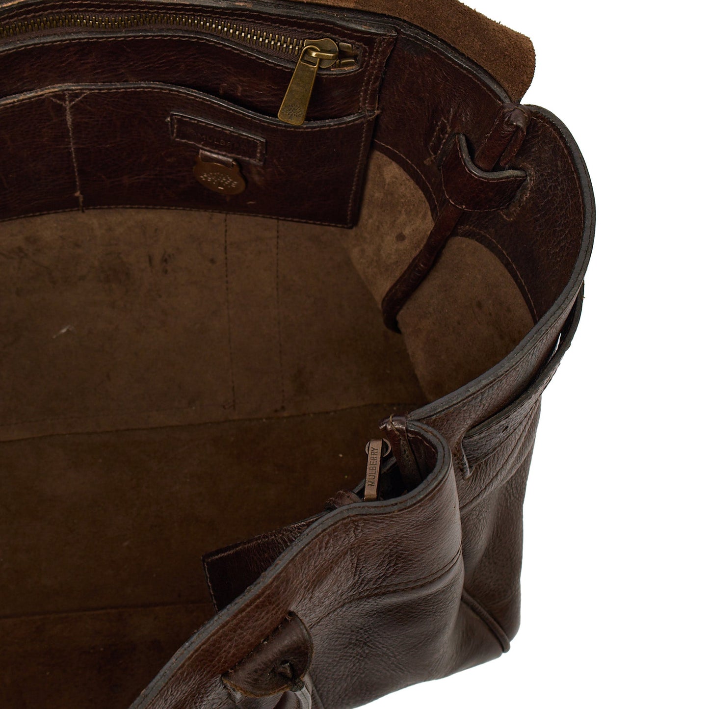 Mulberry Tote Bayswater Heritage in Brown, Leather — Alternate View 7