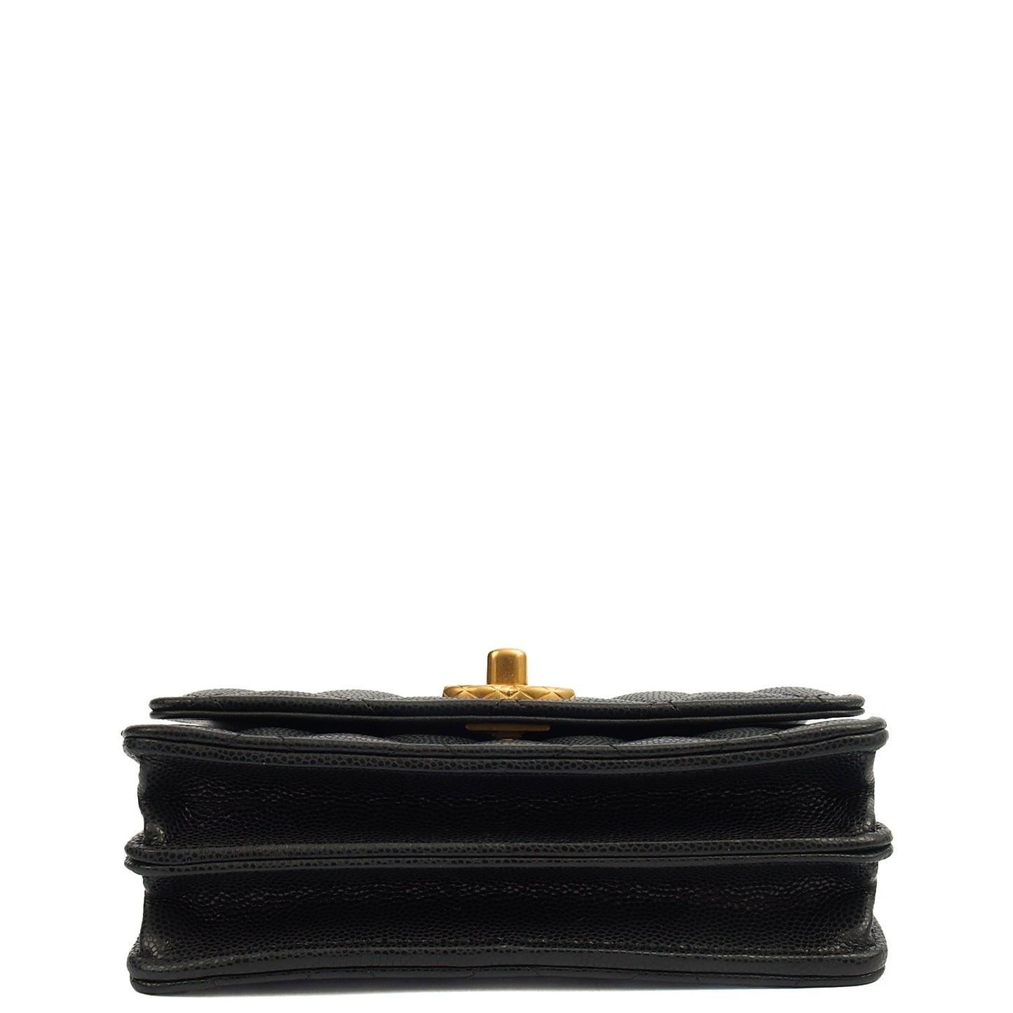 Chanel Cross Body Wallet on Chain in Black, Caviar Leather — Alternate View 33