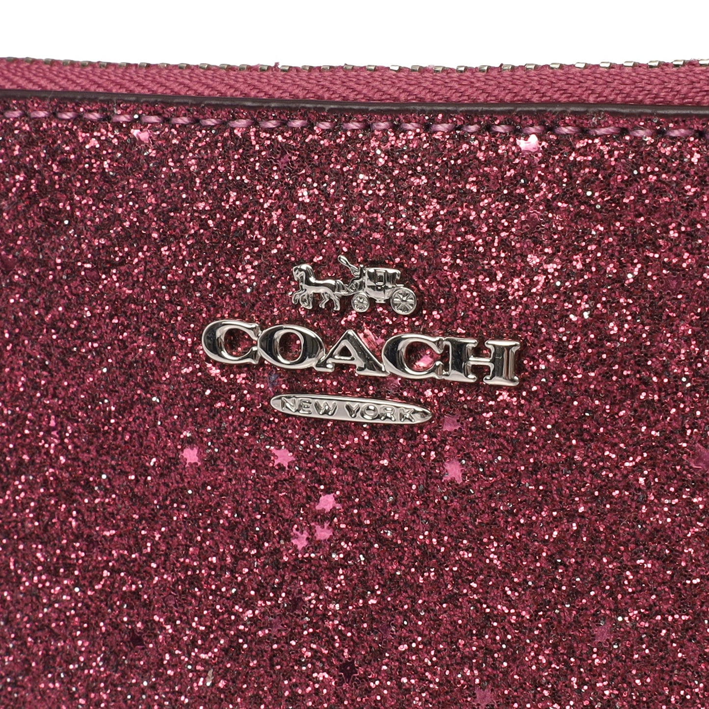 Coach Clutch Bow Wristlet in Purple, Leather — Alternate View 12