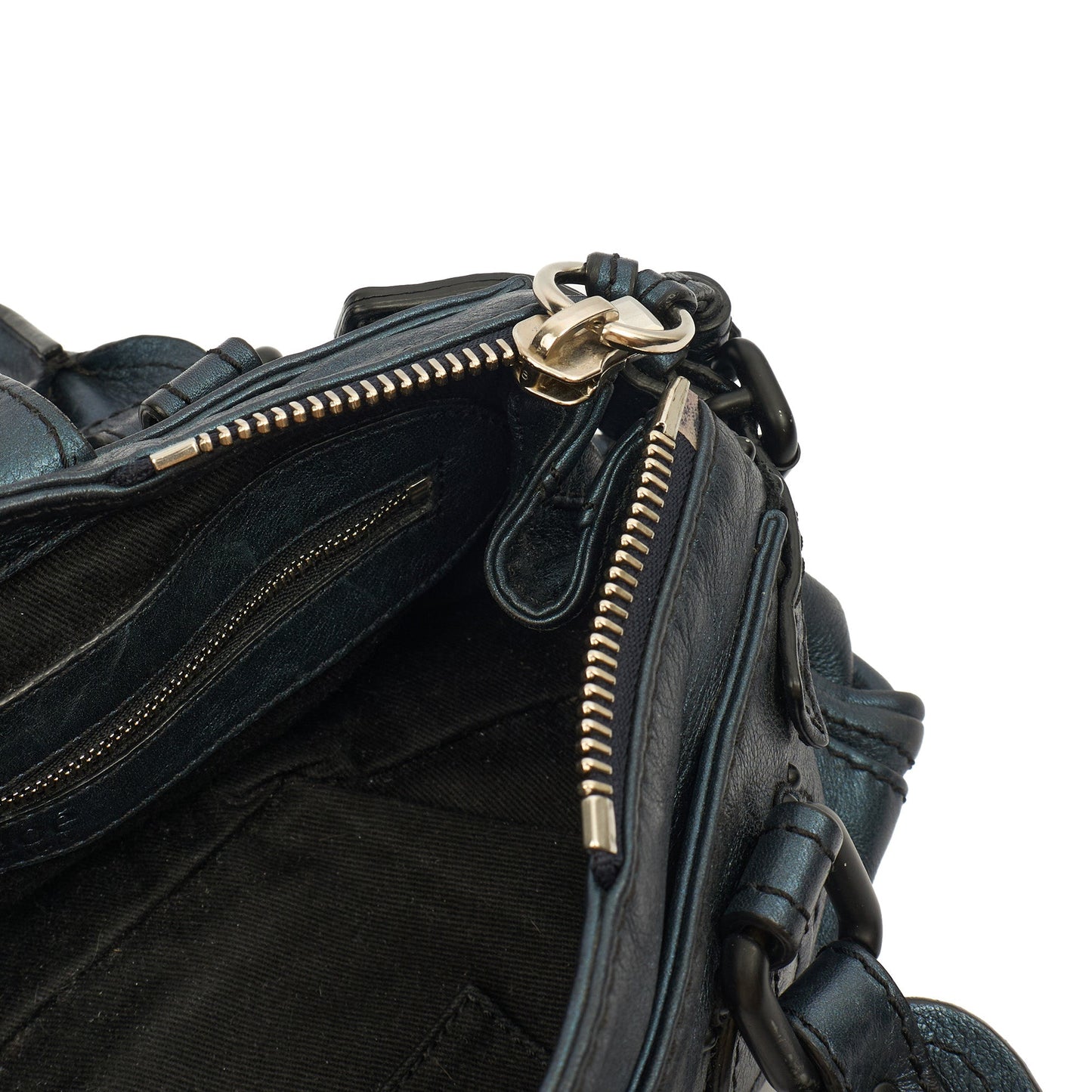 Chloe Shoulder Bag Paddington - Small in Metallic, Leather — Alternate View 19