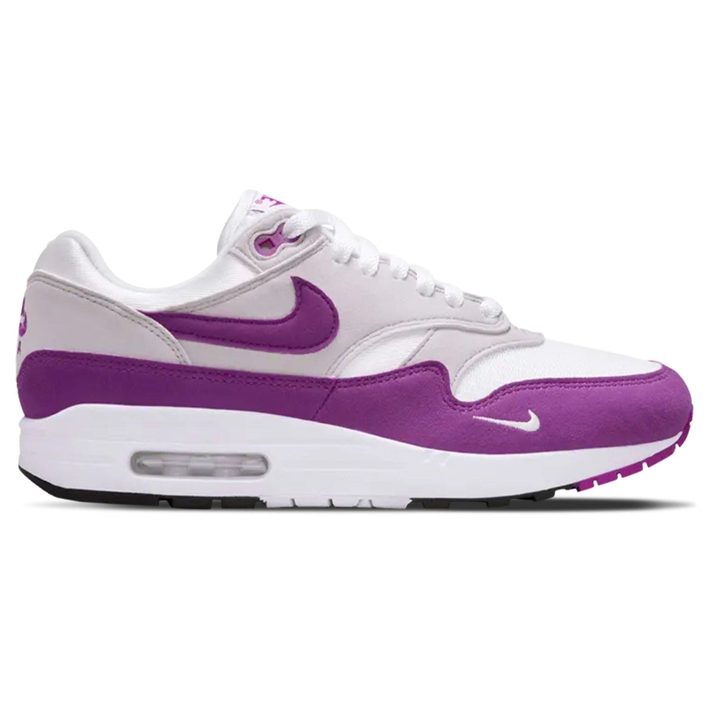 Nike Air Max 1 '87 Textile Wmns 'Bold Berry' — UK 2.5 | EU 35.5 | US 5 — Side View