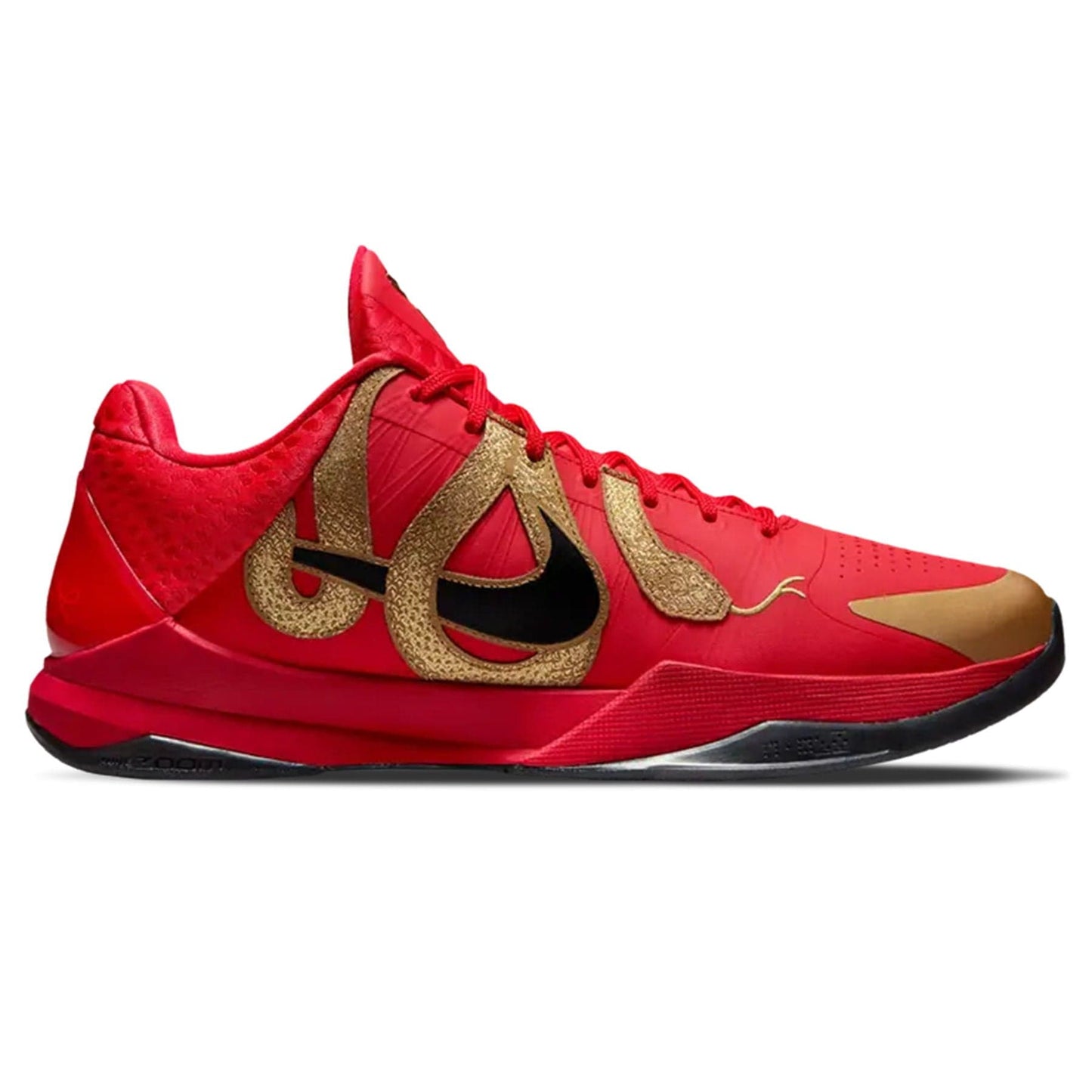Nike Zoom Kobe 5 Protro 'Year of the Mamba - University Red' — UK 3 | EU 35.5 | US 3.5 — Side View