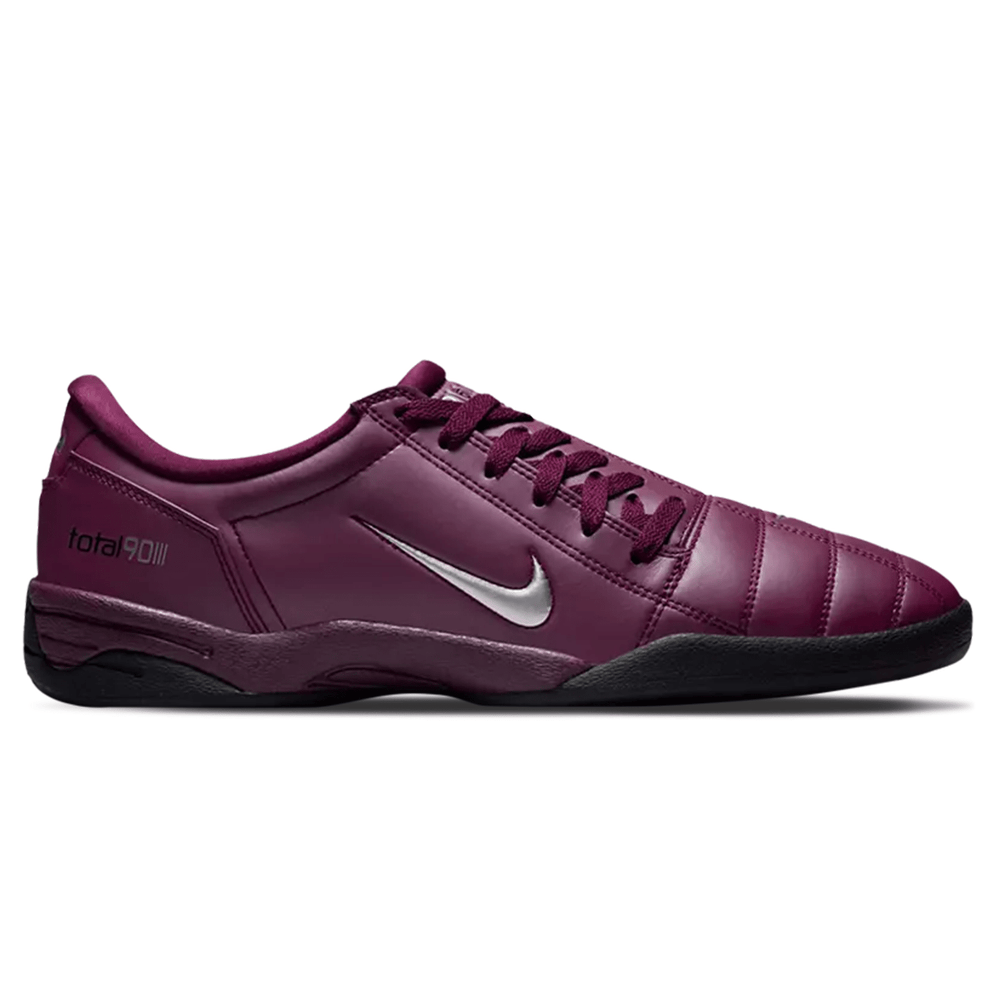 Nike Total 90 3 SP 'Bordeaux' — UK 3 | EU 35.5 | US 3.5 — Side View