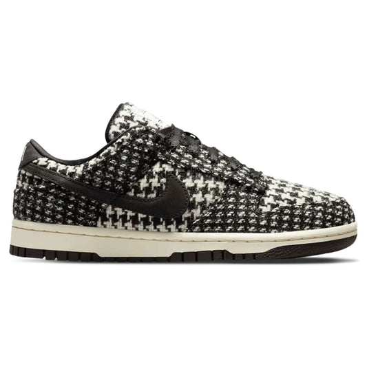 Harris Tweed x Nike Dunk Low Wmns 'Black Phantom' — UK 2.5 | EU 35.5 | US 5 — Side View