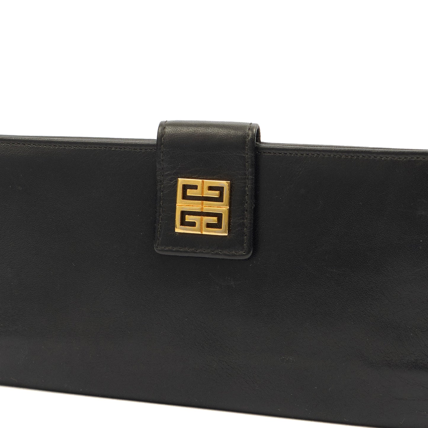 Givenchy Wallet Wallet in Black, Box Calfskin — Lifestyle View
