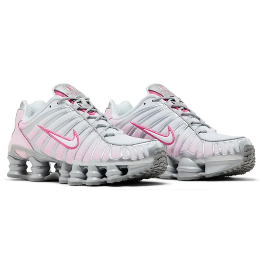 Nike Wmns Shox TL 'Metallic Platinum Pink Foam' — UK 2.5 | EU 35.5 | US 5 — Side View