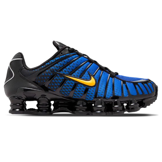 Nike Shox TL 'Lyon Blue Varsity Maize' — UK 3 | EU 35.5 | US 3.5 — Side View