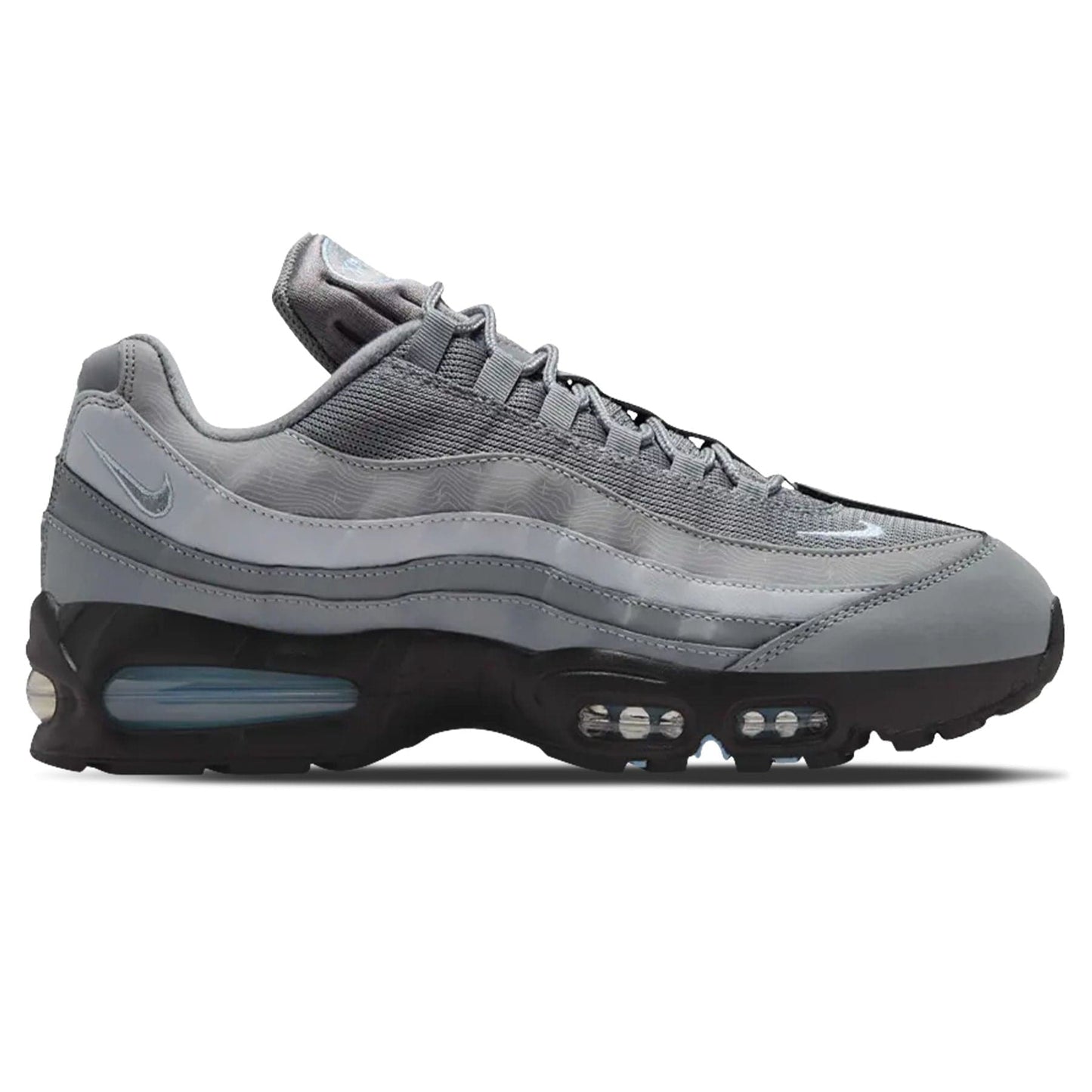Nike Air Max 95 'Cool Grey' — UK 3 | EU 35.5 | US 3.5 — Side View