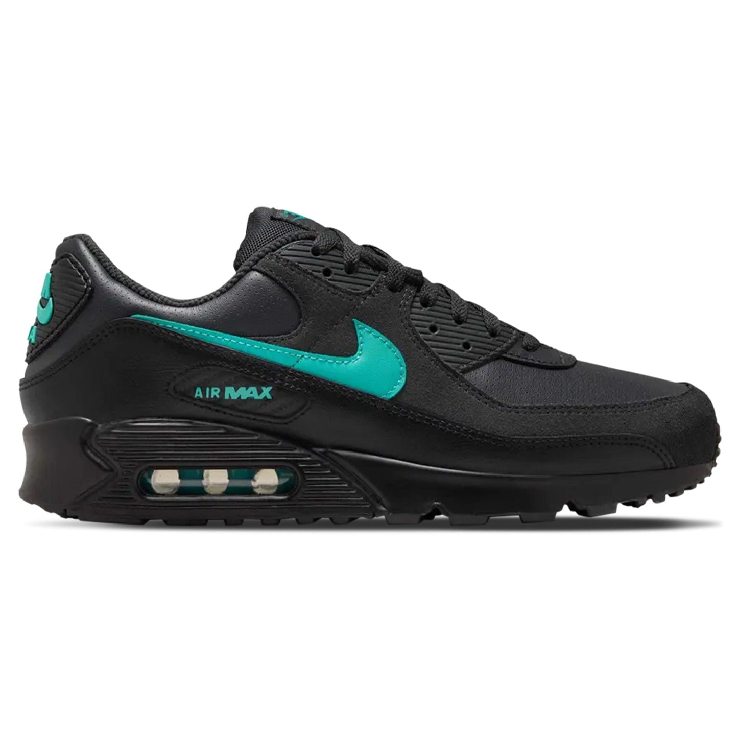 Nike Air Max 90 'Tiffany' — UK 3 | EU 35.5 | US 3.5 — Side View