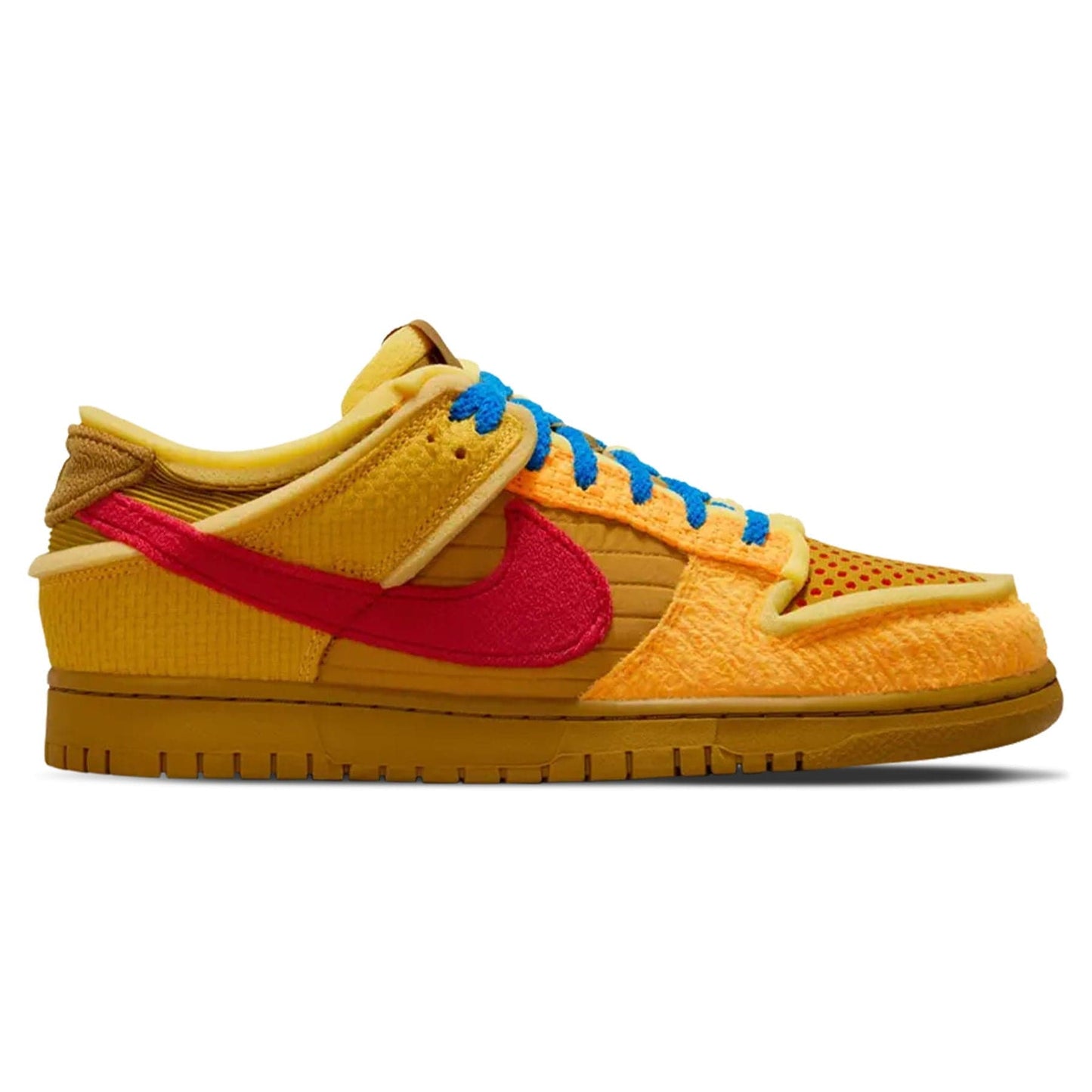 Cactus Plant Flea Market x Nike Dunk Low 'Swamp Sponge Pack - Psychic Purple' — UK 3 | EU 35.5 | US 3.5 — Side View