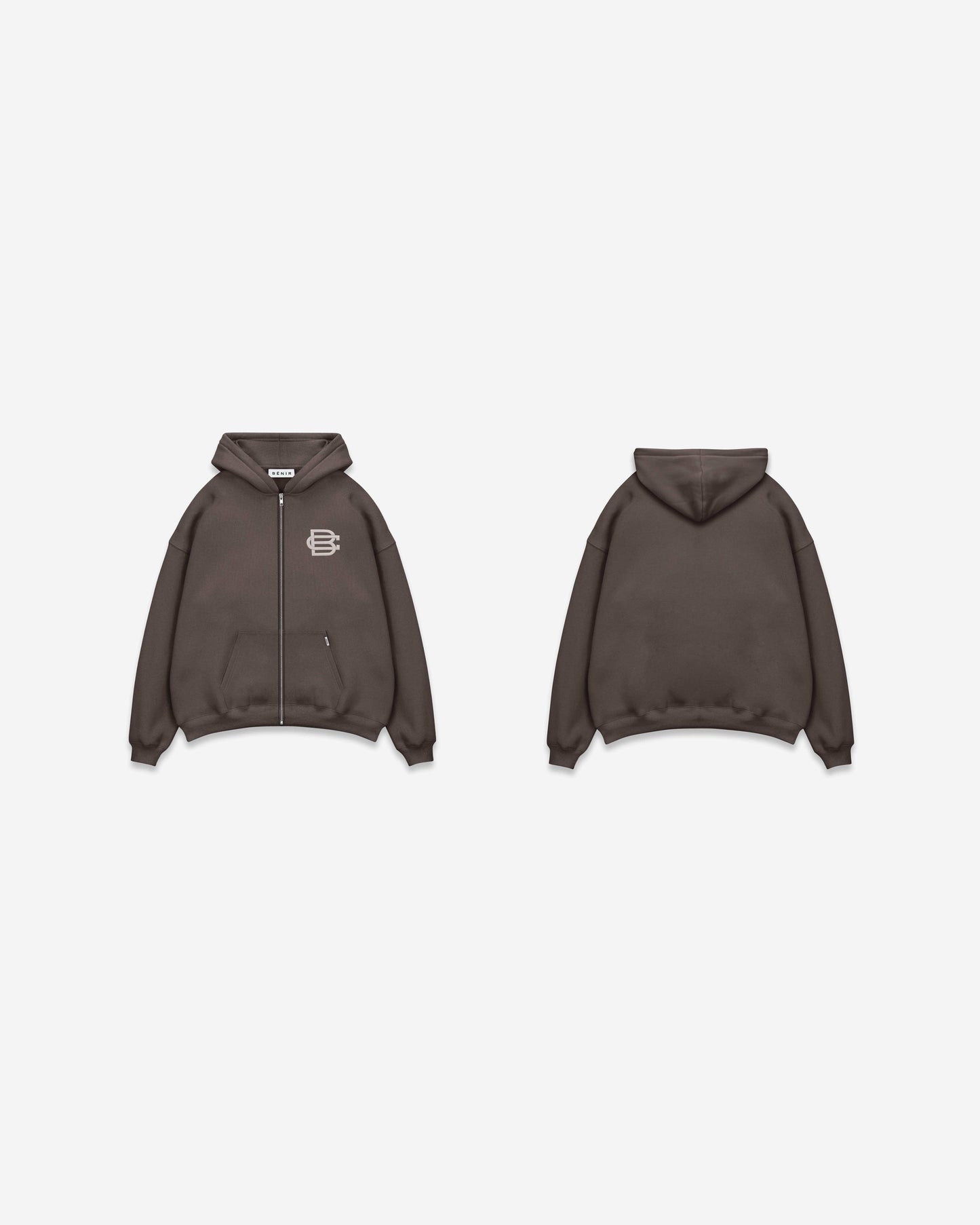 Bénir Club Match Day Zip Hoodie - Storm — XS — Alternate View 7