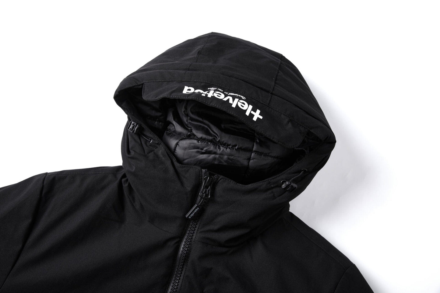 Helvetica Mountain Pioneers Eyeblock Hooded Windbreaker Jacket — XS — Alternate View 11
