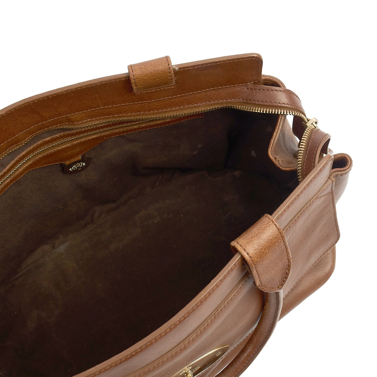 Mulberry Tote Tote in Oak, Calfskin Leather — Alternate View 21