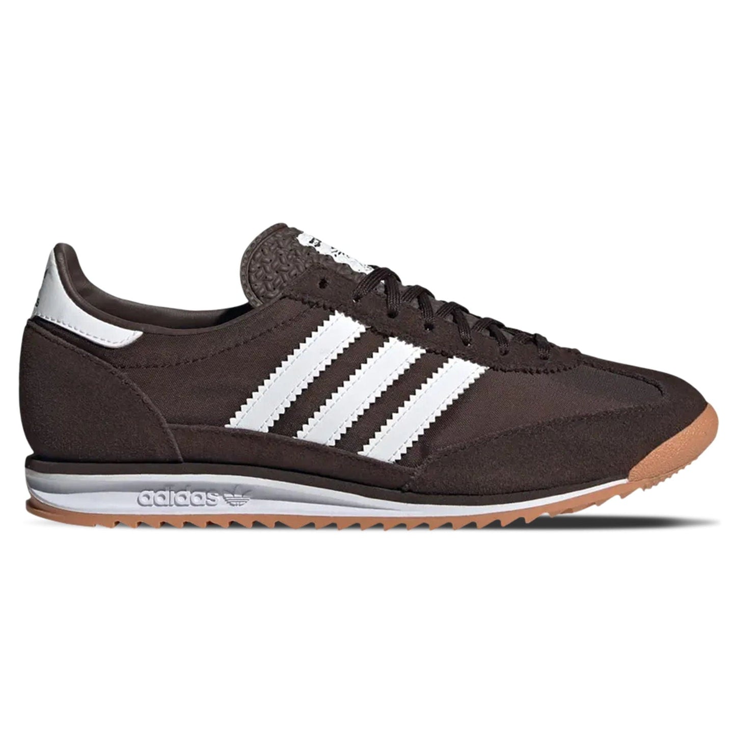 Adidas SL72 OG Wmns 'Dark Brown White Gum' — UK 3.5 | EU 36 | US 5.5 — Side View
